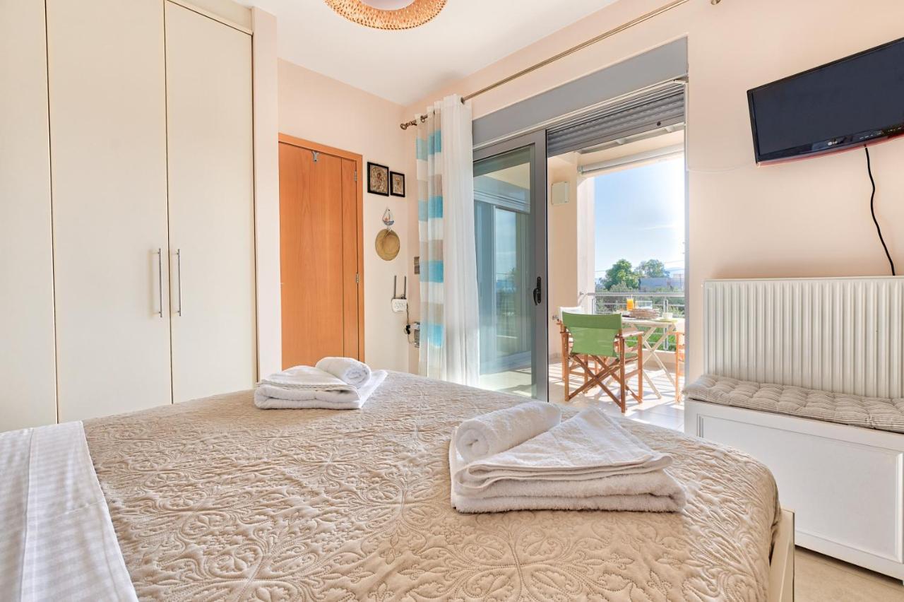 Elegant New Maisonette Near The Sea Aegina 외부 사진